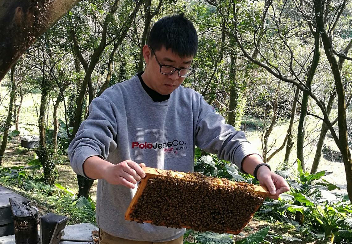 簡誌良將養蜂產業與有機生態農場結合，創造出新的可能